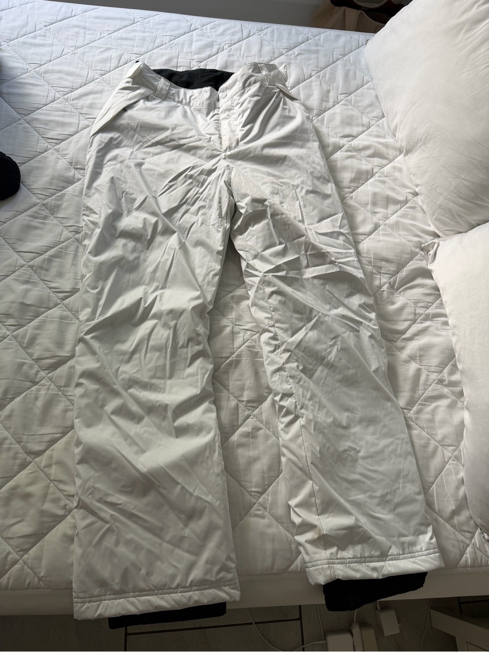 Columbia Women's White Snow Pants